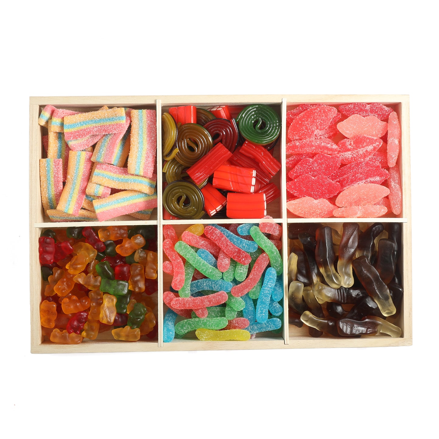 Gummy Lover - wood 6 section