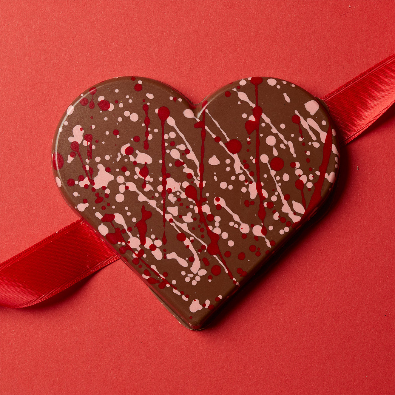 Milk Chocolate Caramel Heart