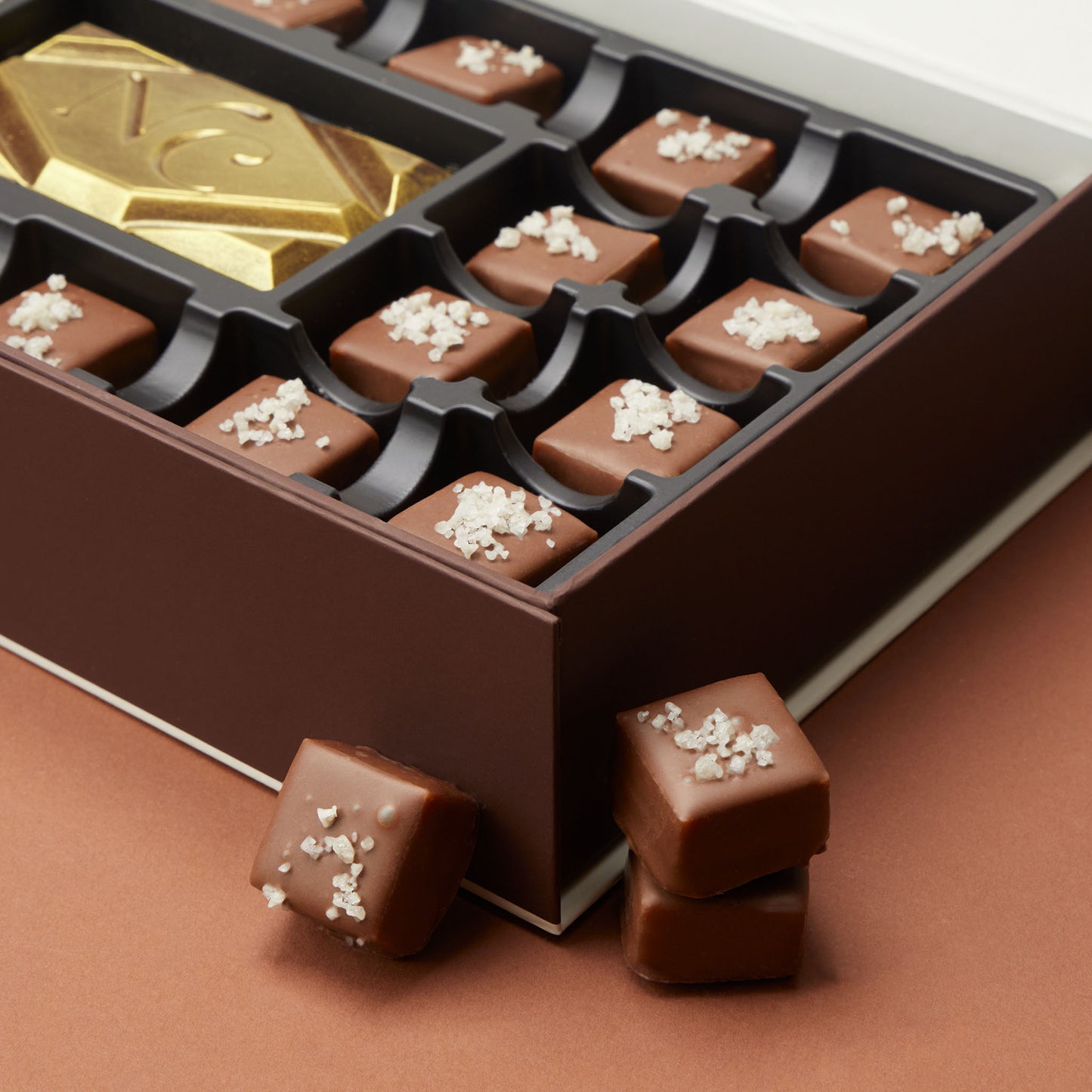 Milk Chocolate Sea Salted Caramels