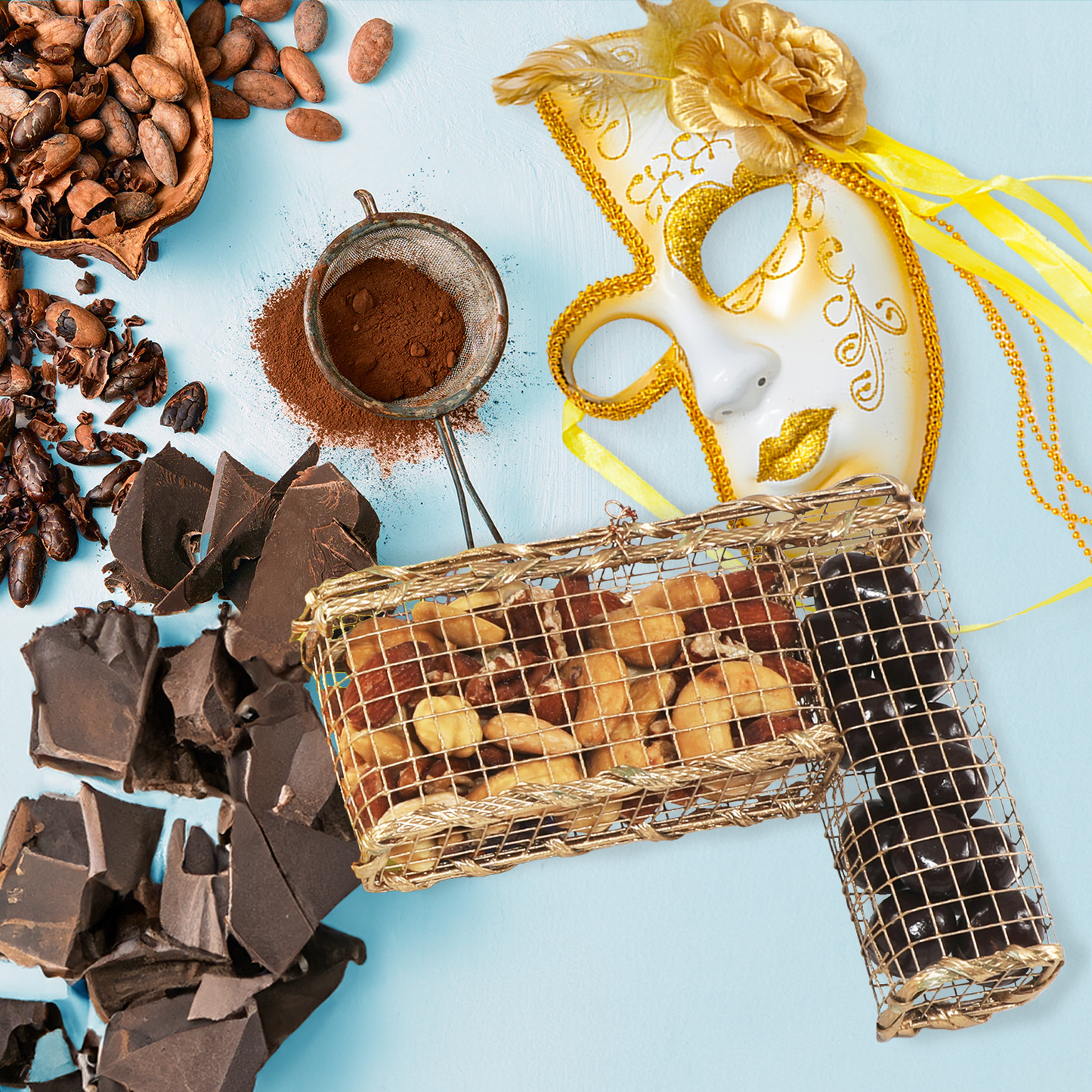 Chocolate & Nut Filled Grogger