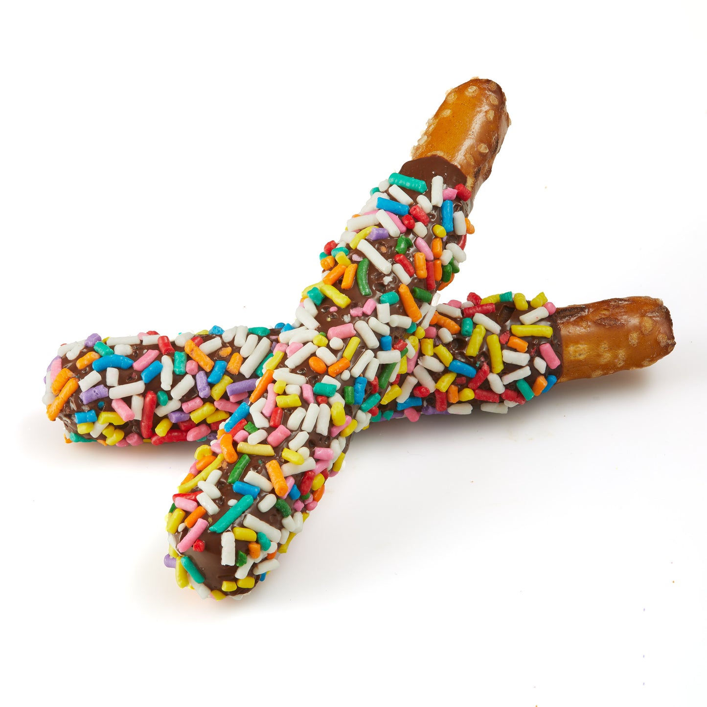 Belgian Chocolate Dipped Pretzel Rods