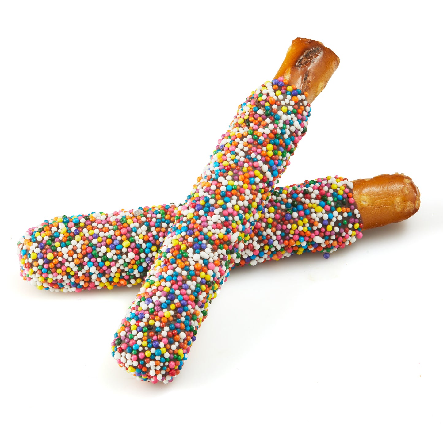 Belgian Chocolate Dipped Pretzel Rods