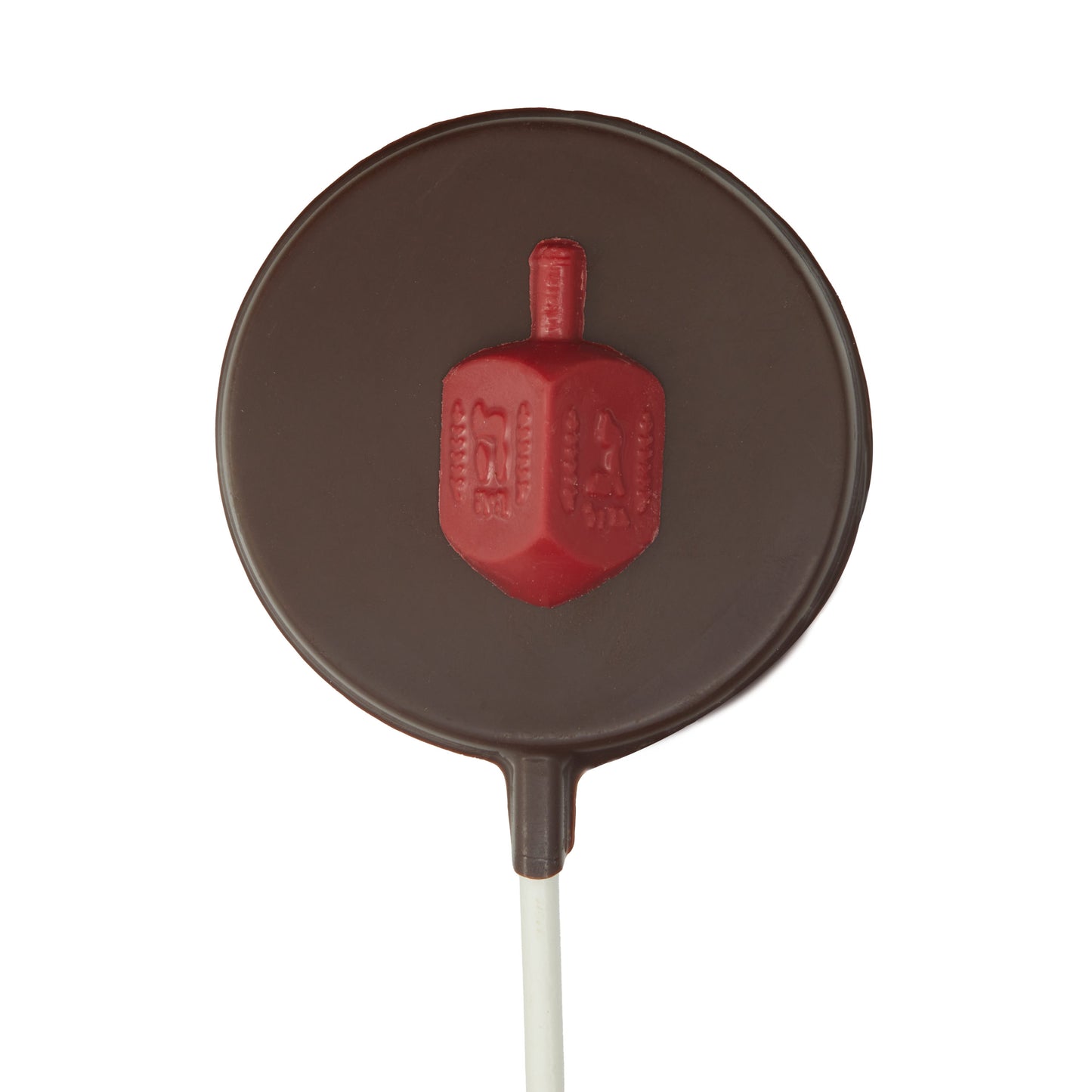 Chanukah-Themed Chocolate Lollipops