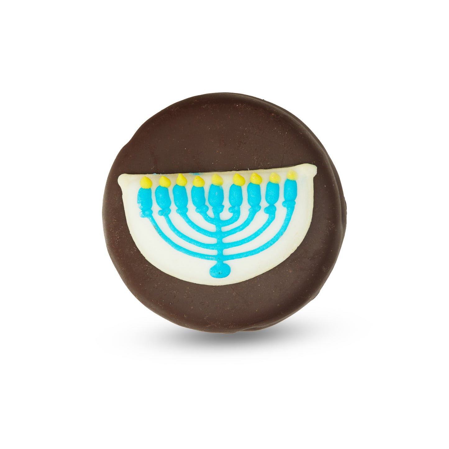 Chanukkah-Themed Oreo-Style Cookies