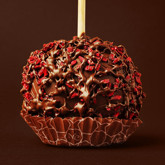 Ruby Pomegranate Caramel Apple