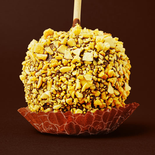 Honeycomb Caramel Apple