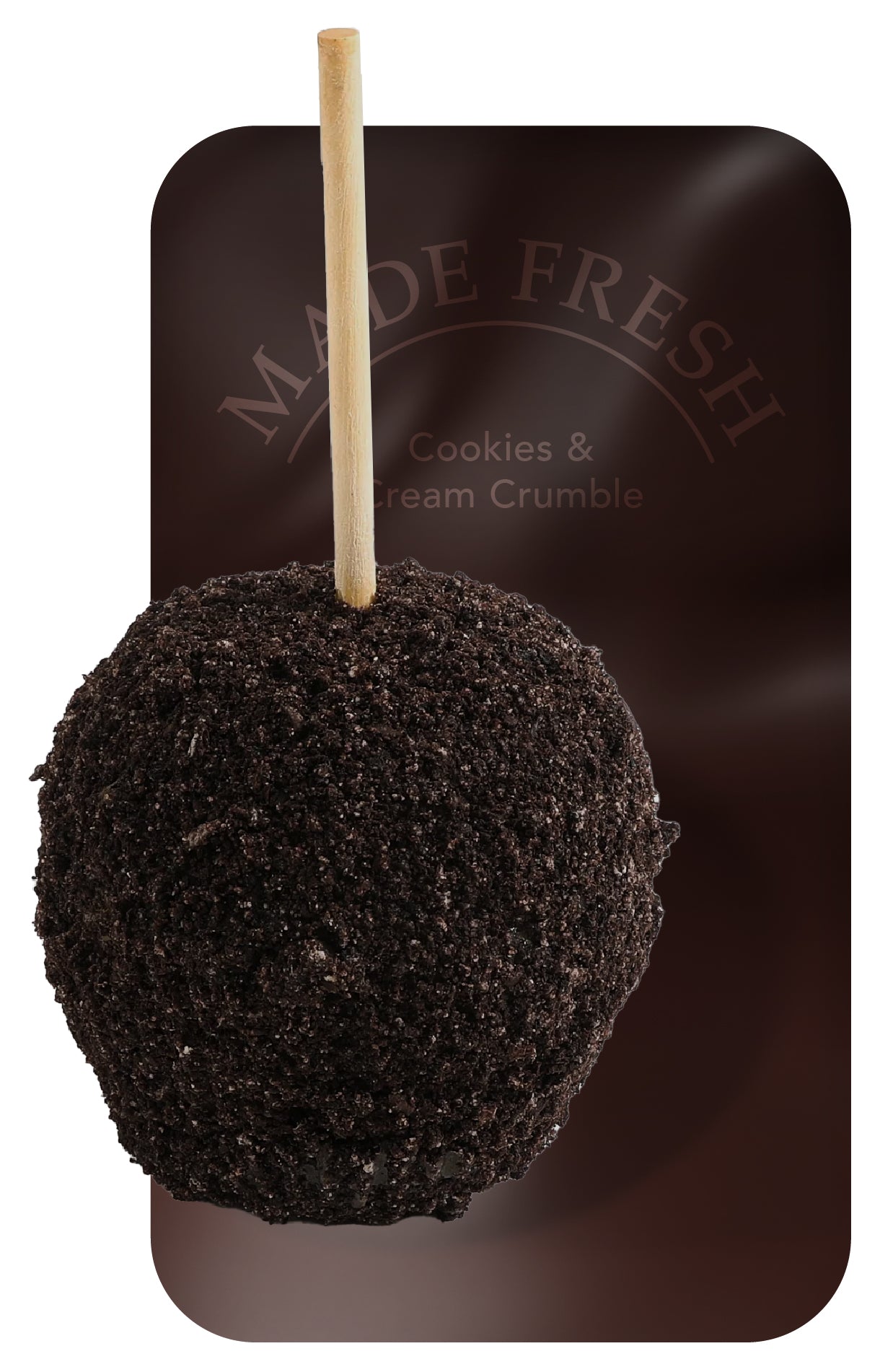 Cookies & Cream Caramel Apple