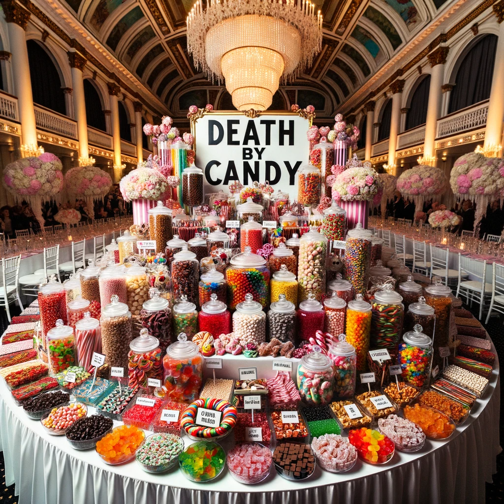 Death by Candy Event Station