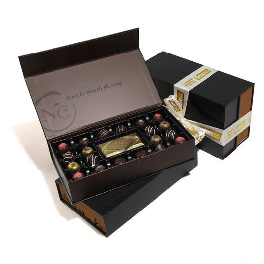 Men Wear Pink Truffle and English Toffee