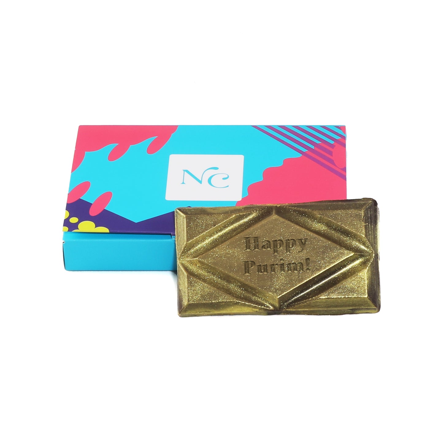 Belgian Chocolate Happy Purim Card