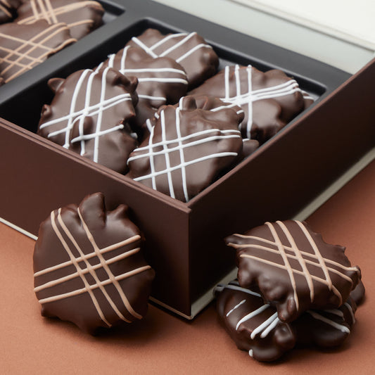 Roasted Pecan & Cashew Caramel Clusters | Kosher for Passover