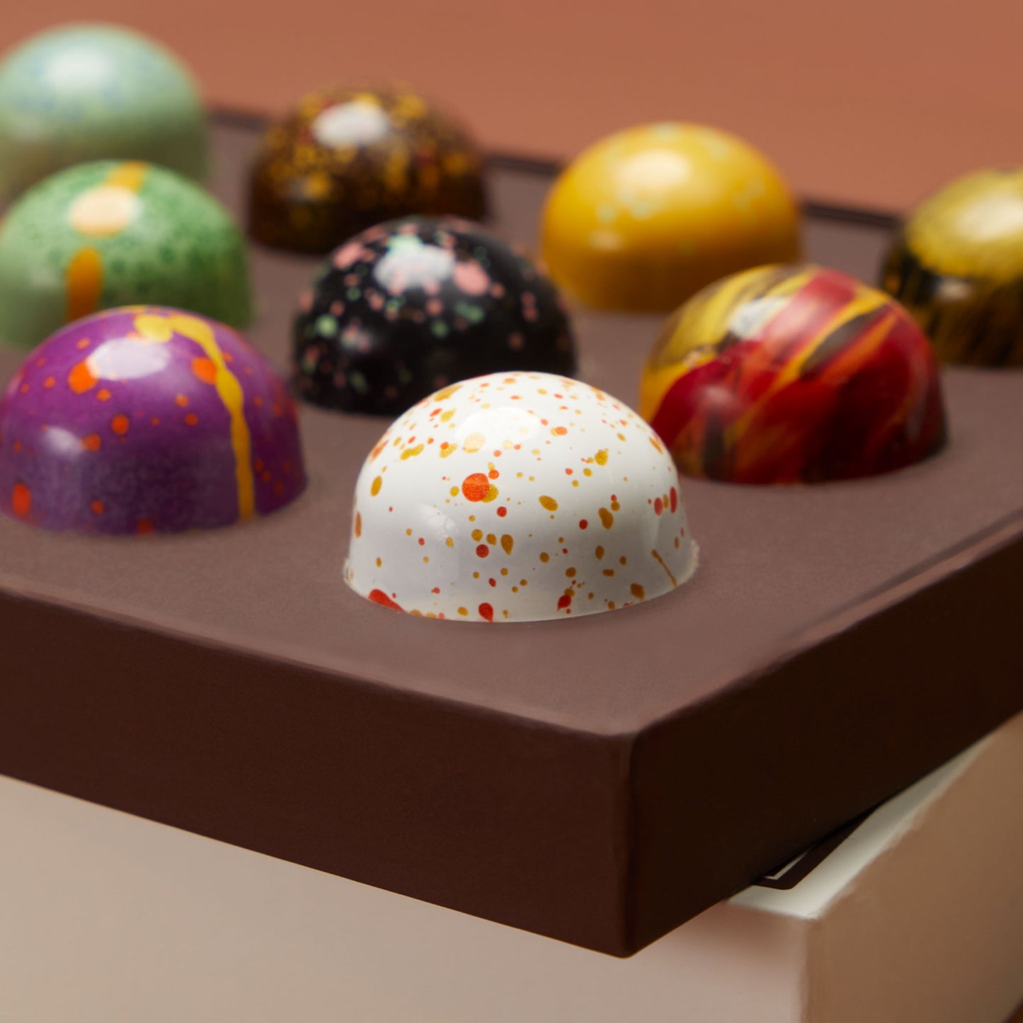 Painted Chocolates, 12 Piece