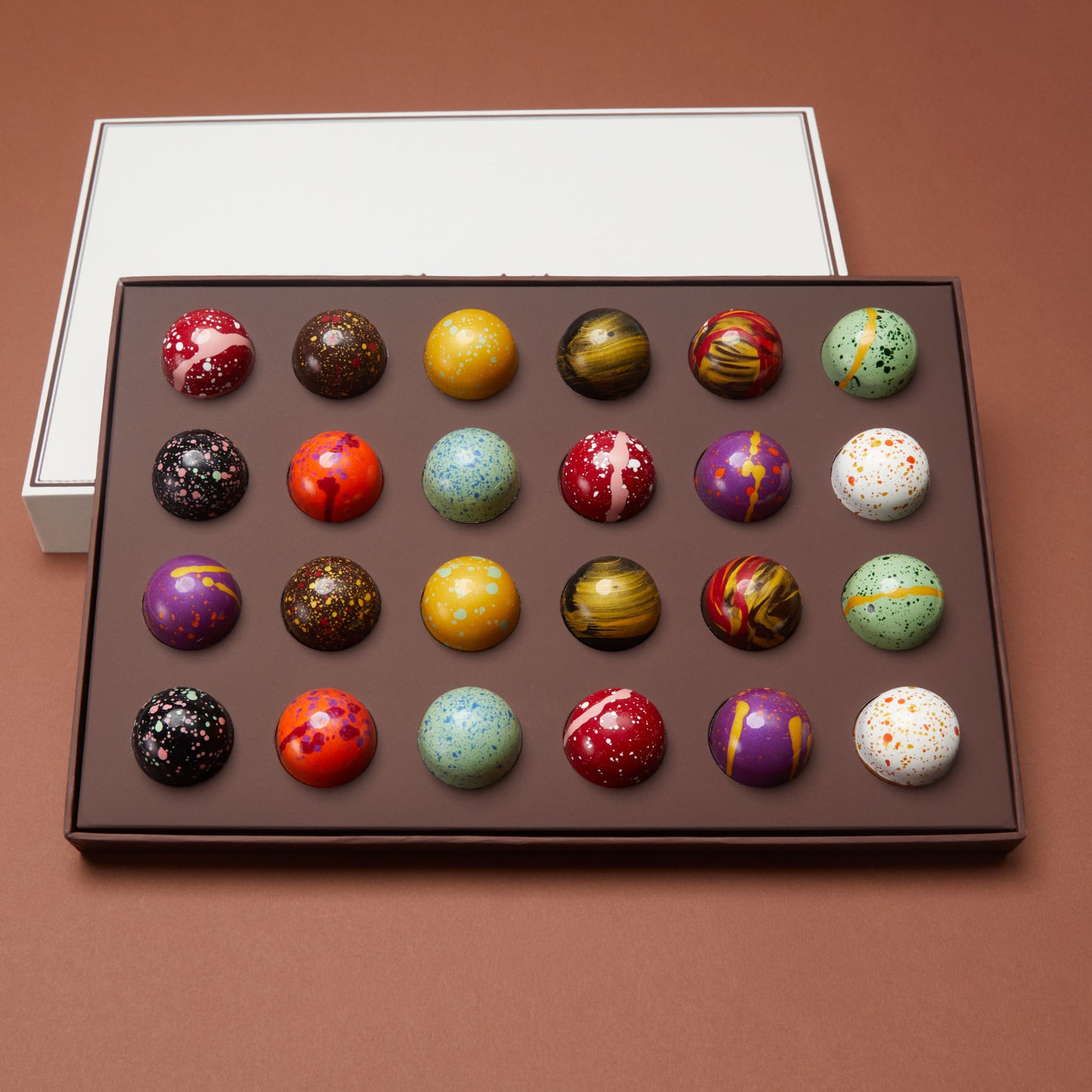 Painted Chocolates, 24 Piece
