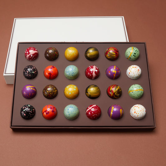24 Piece Painted Chocolates