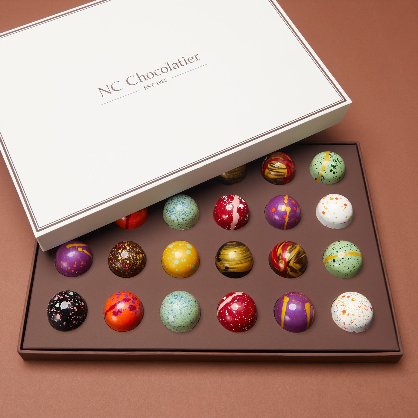 Painted Chocolates, 24 Piece