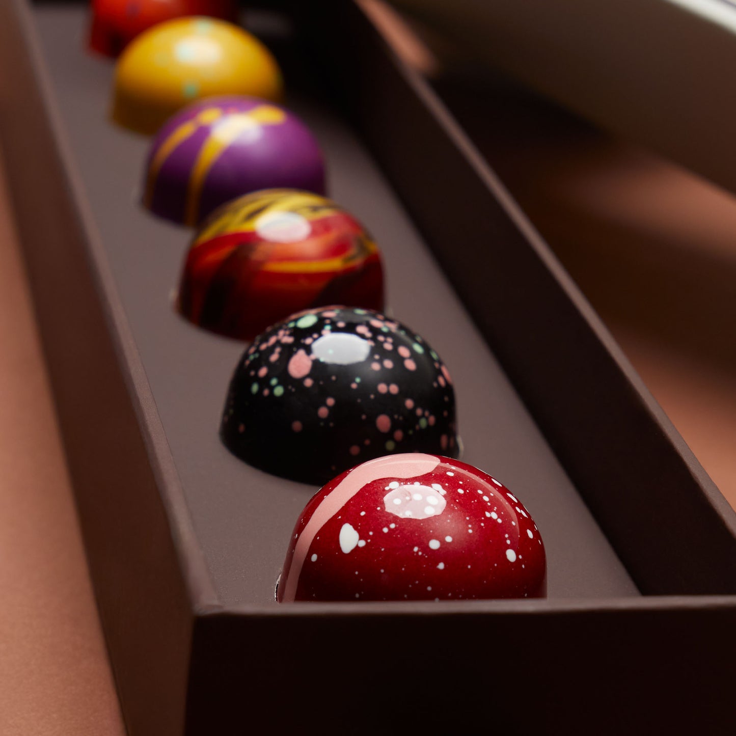 Painted Chocolates, 6 Piece