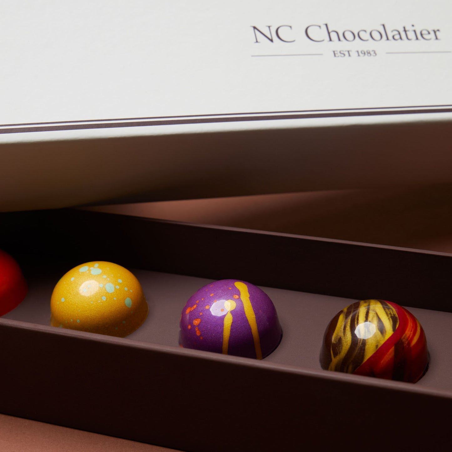 Painted Chocolates, 6 Piece