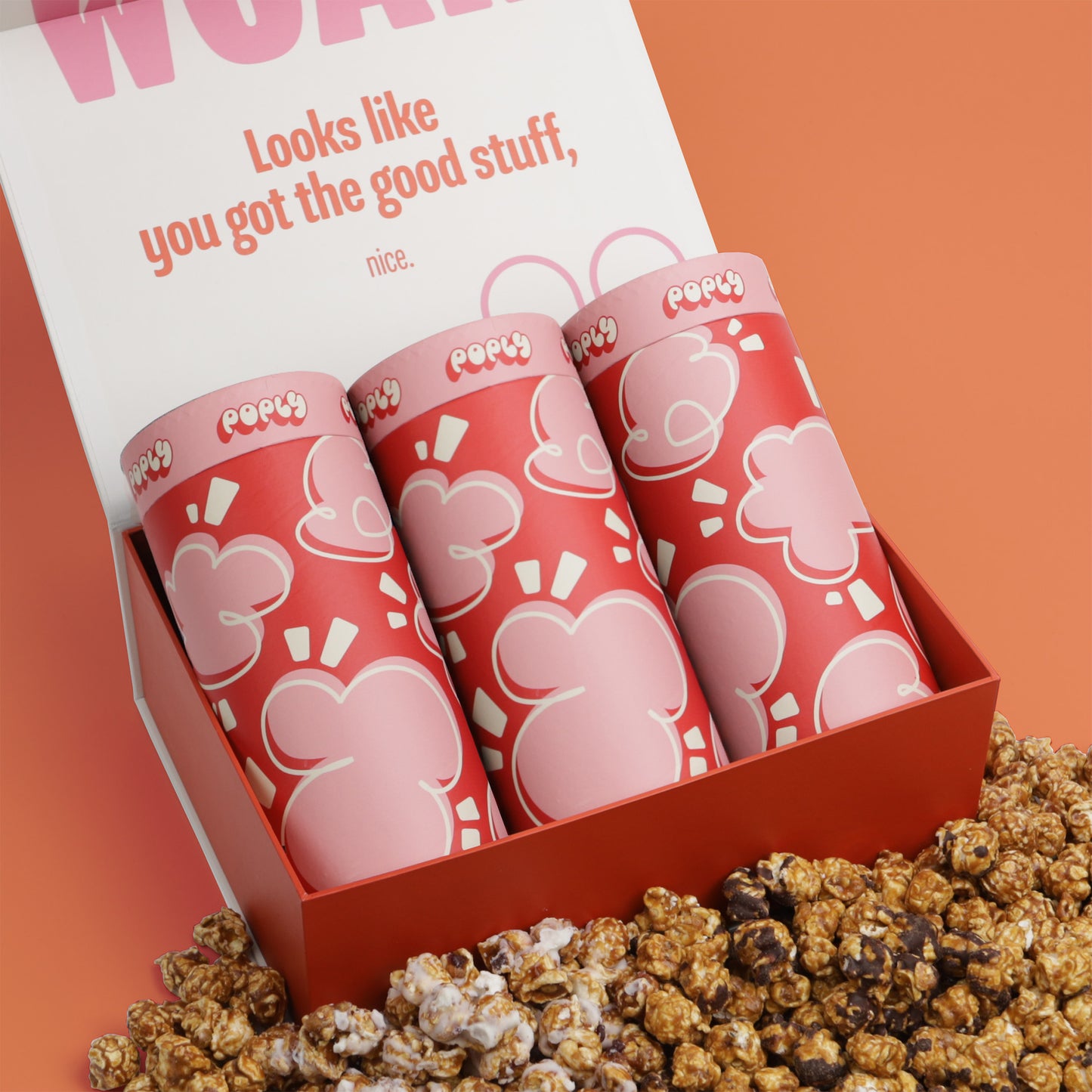 Poply Artisan Popcorn Gift Box