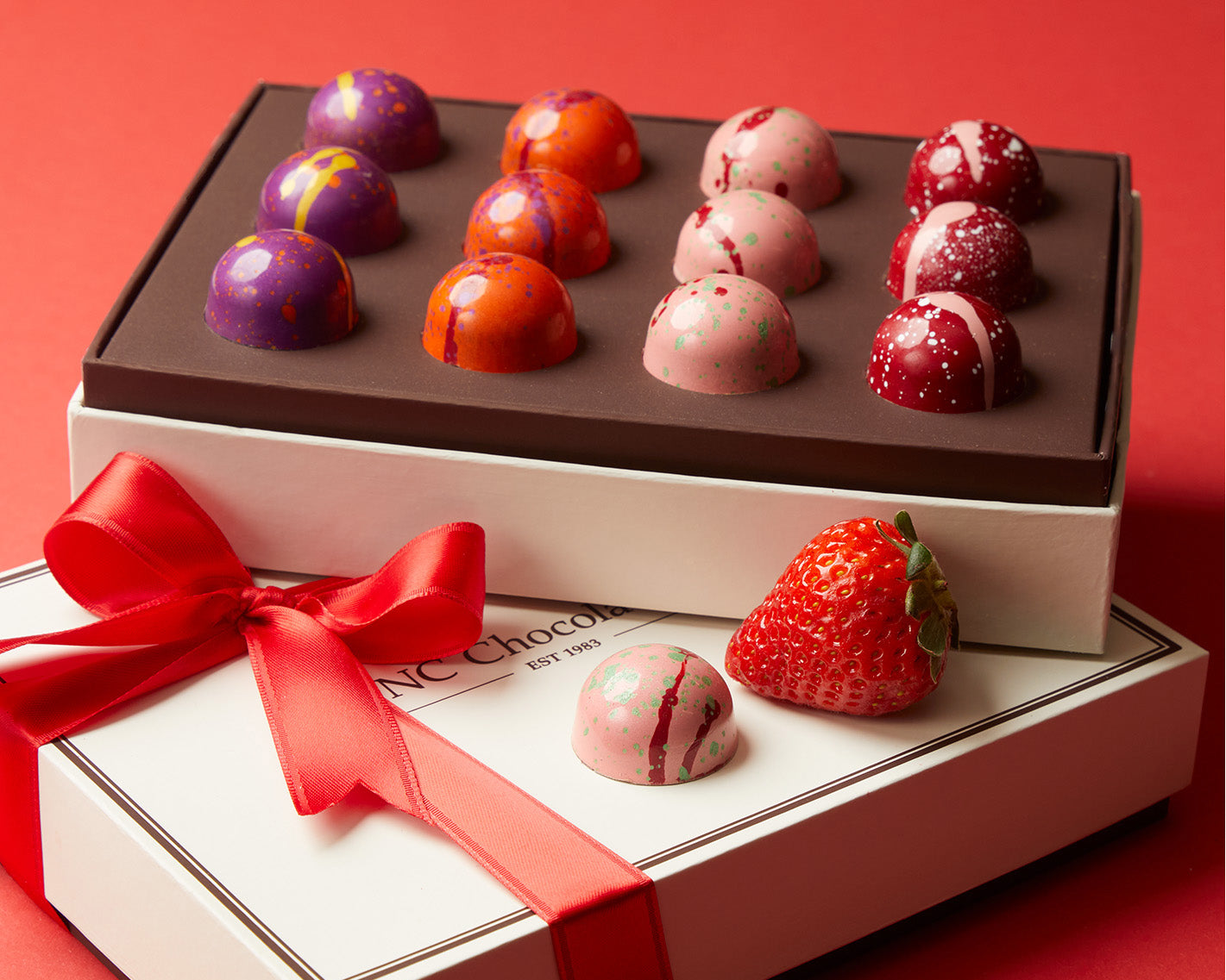 Sweetheart Painted Chocolates