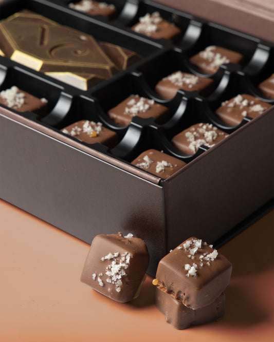 Milk Chocolate Sea Salted Caramels