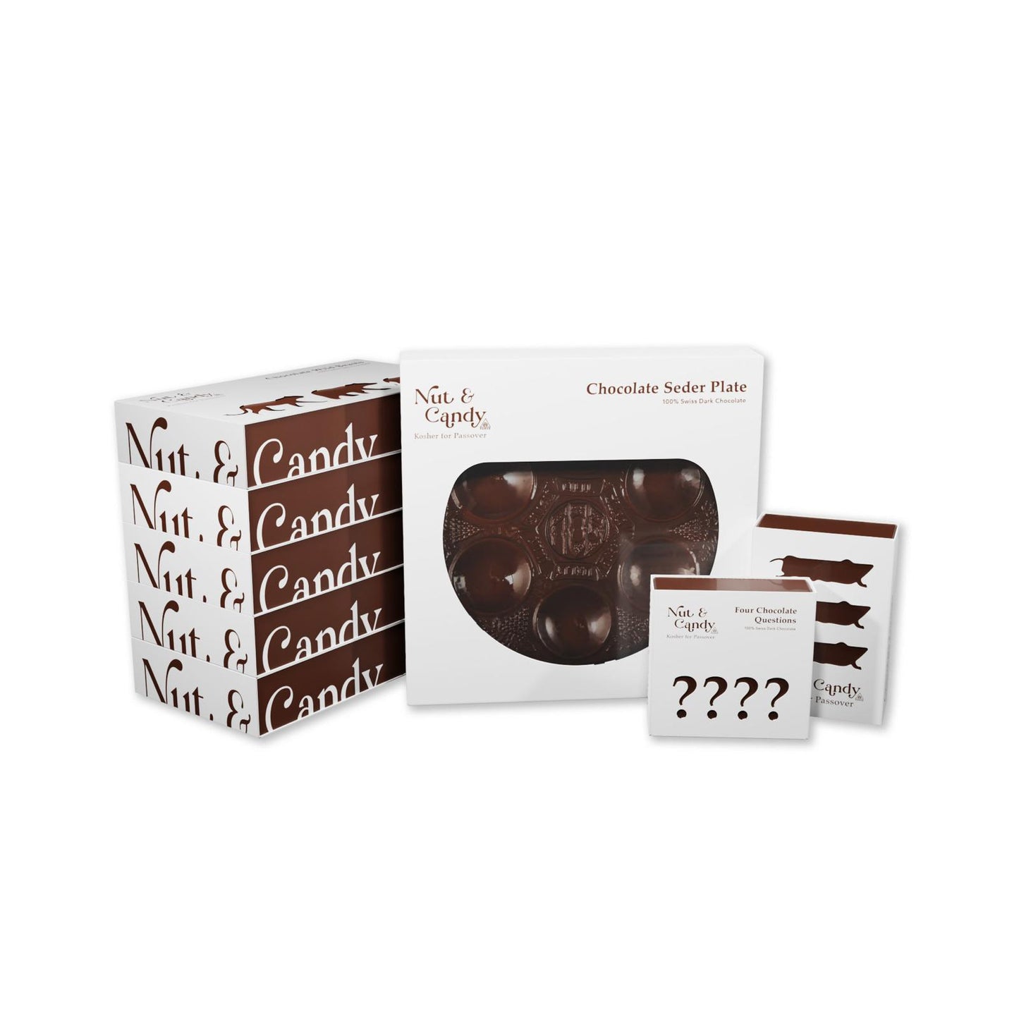 Complete Chocolate Seder Set | Kosher for Passover