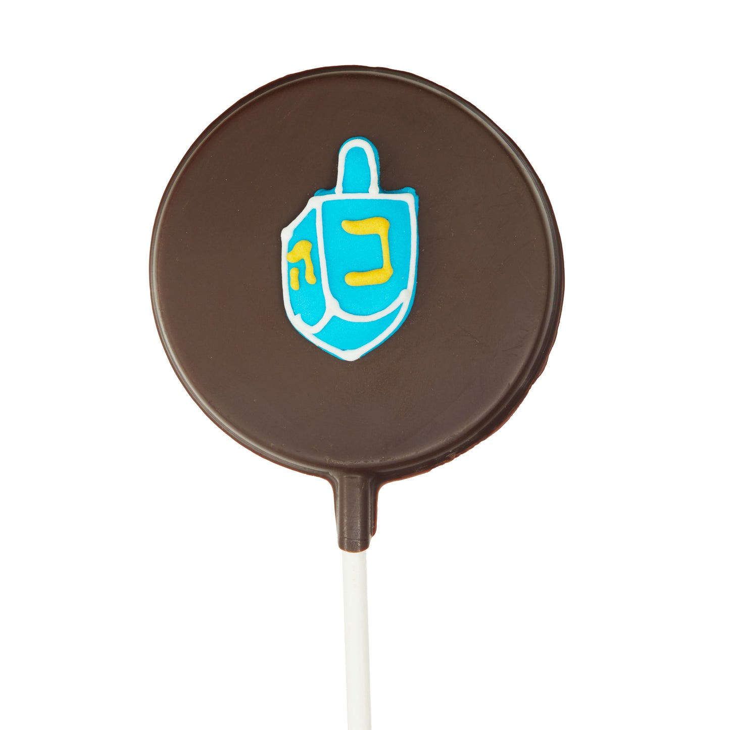 Chanukah-Themed Chocolate Lollipops