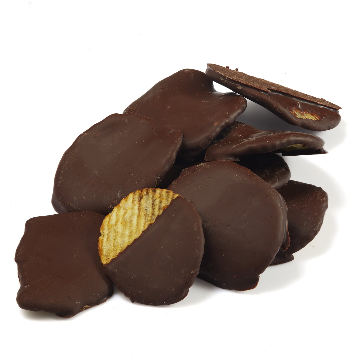 Chocolate Covered Potato Chips | Kosher for Passover