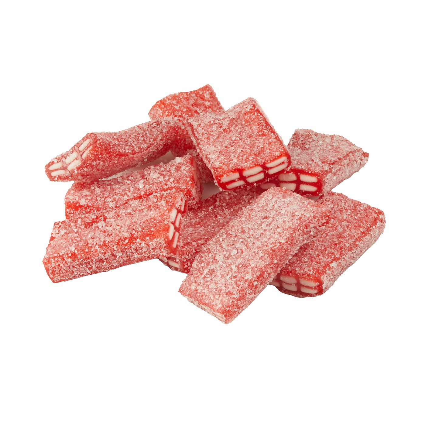 Strawberry Fizzy Bricks
