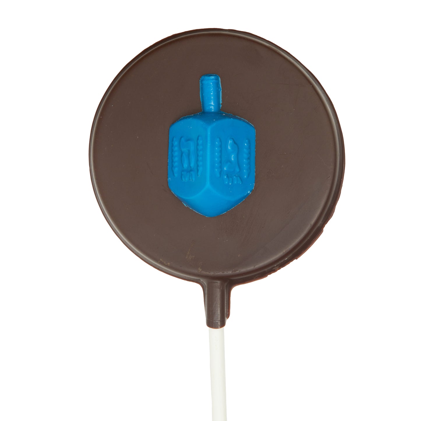 Chanukah-Themed Chocolate Lollipops