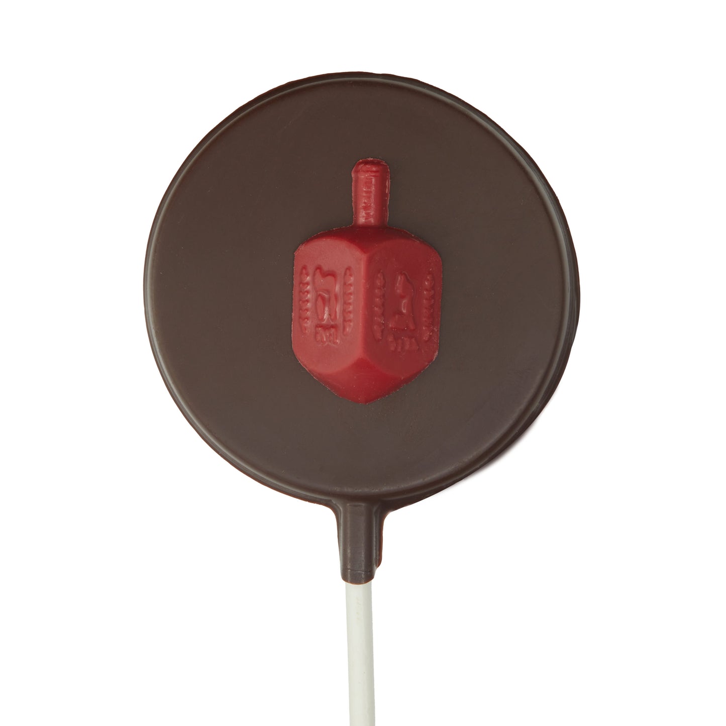 Chanukah-Themed Chocolate Lollipops