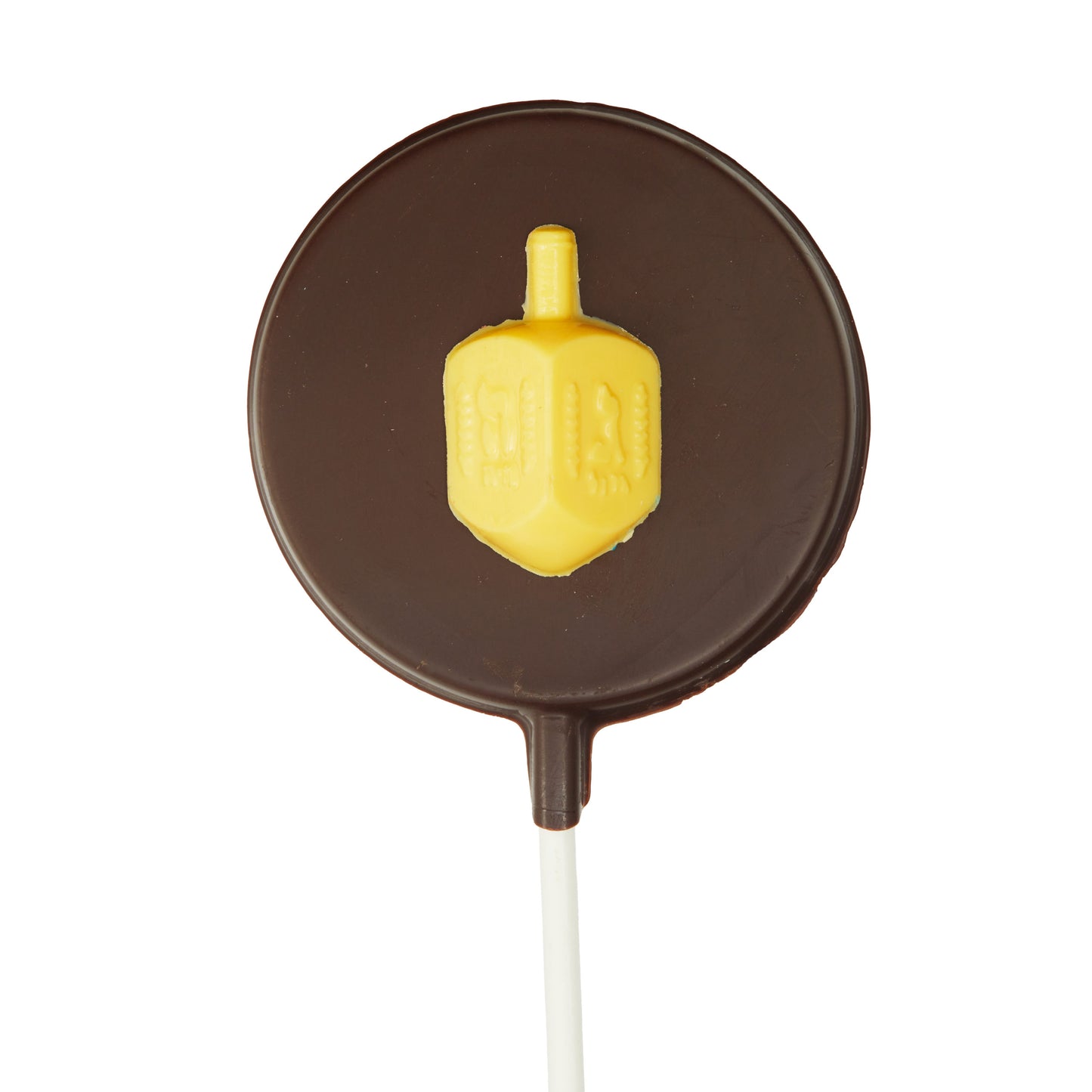 Chanukah-Themed Chocolate Lollipops